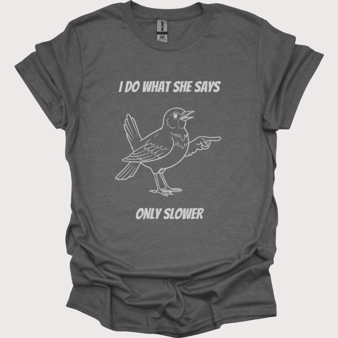 “Slow Compliance” – Bird Edition Tee