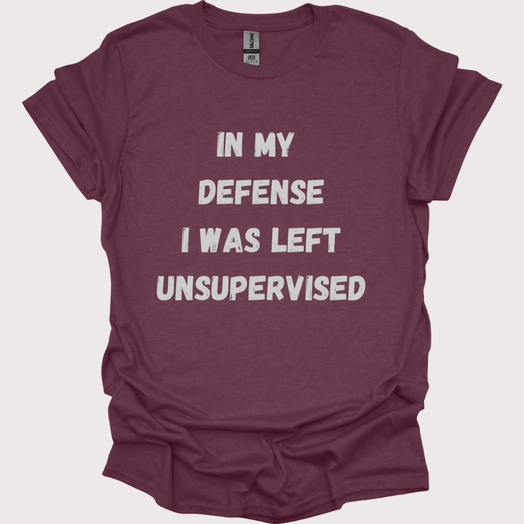 “Unsupervised and Loving It” Unisex Tee