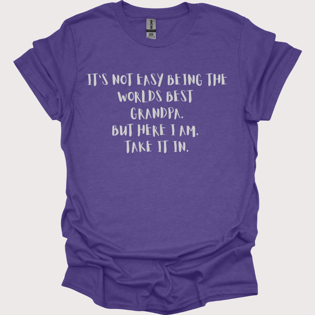 "World’s Best Grandpa: Legend in the Making" Tee