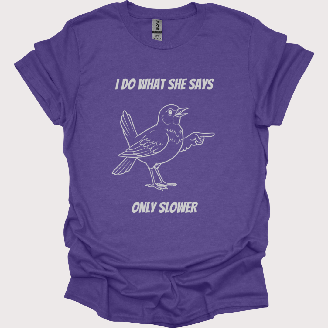 “Slow Compliance” – Bird Edition Tee