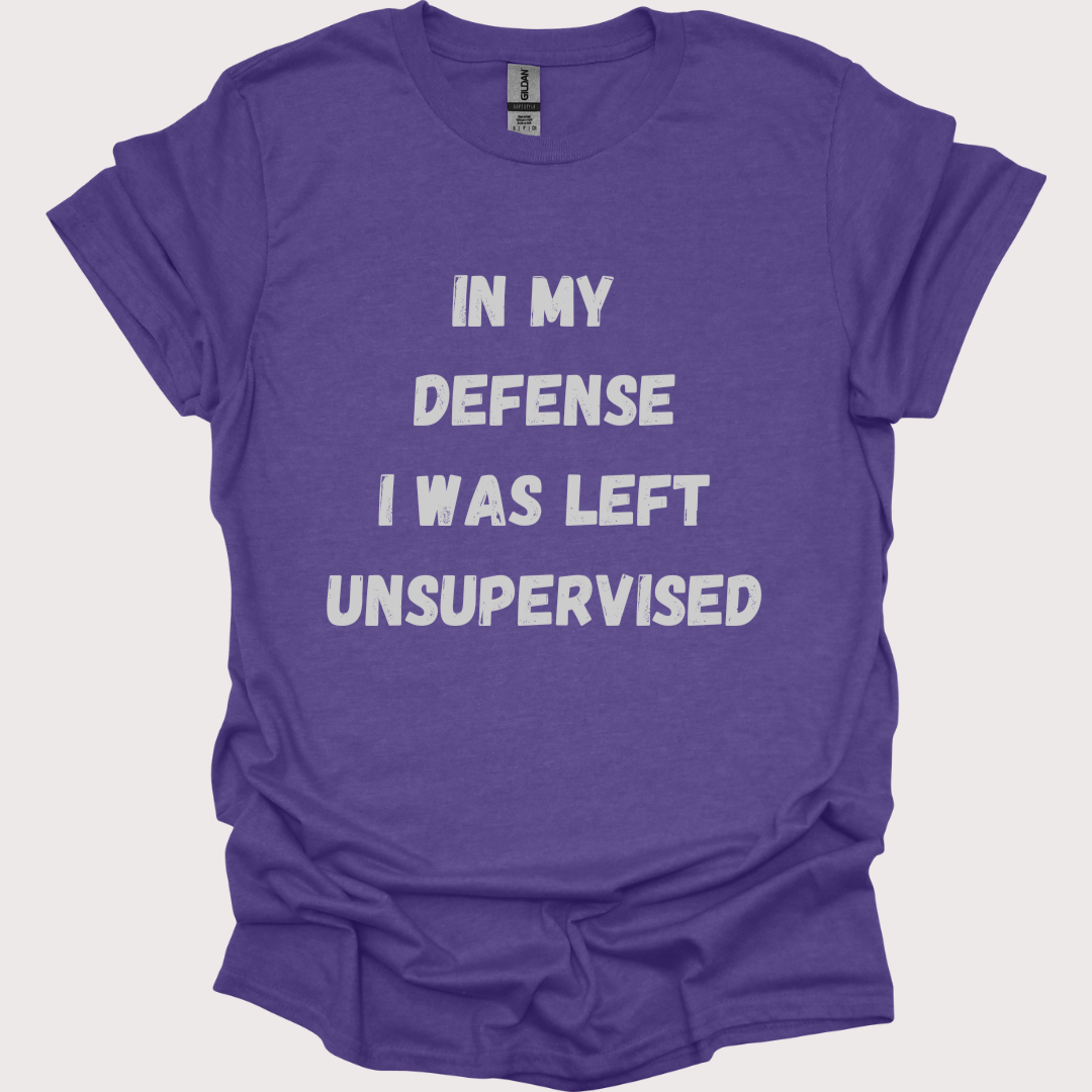 “Unsupervised and Loving It” Unisex Tee