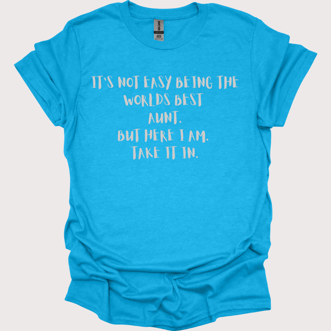 "Best Aunt Award Winner" Tee