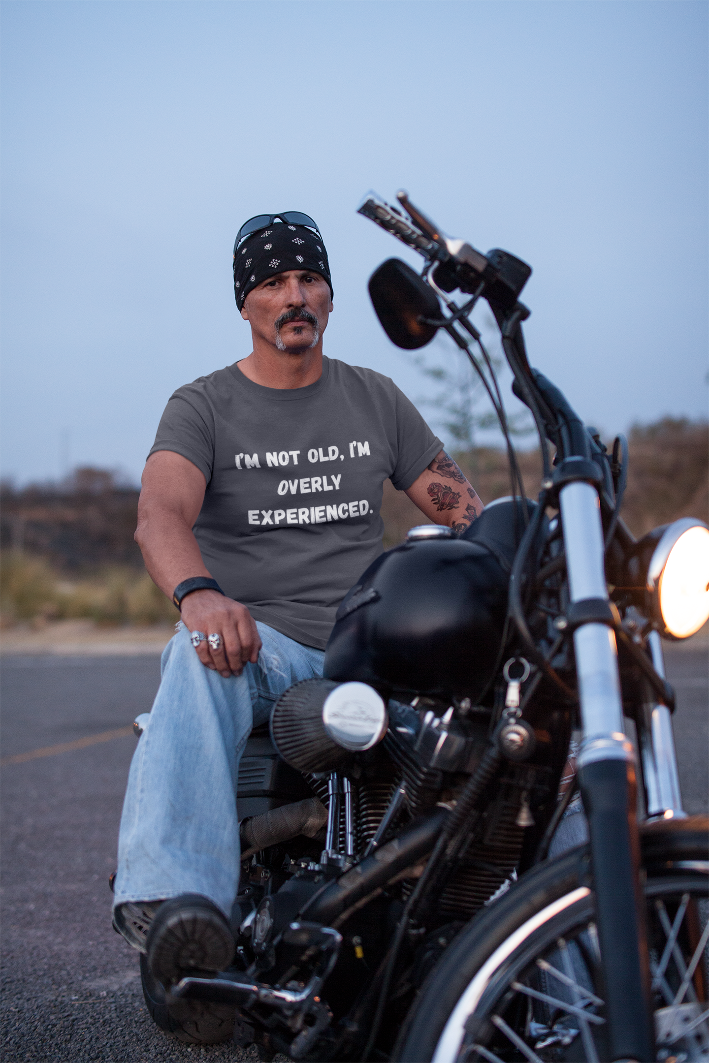 "Old? Nah, Just Overly Experienced" Unisex Tee