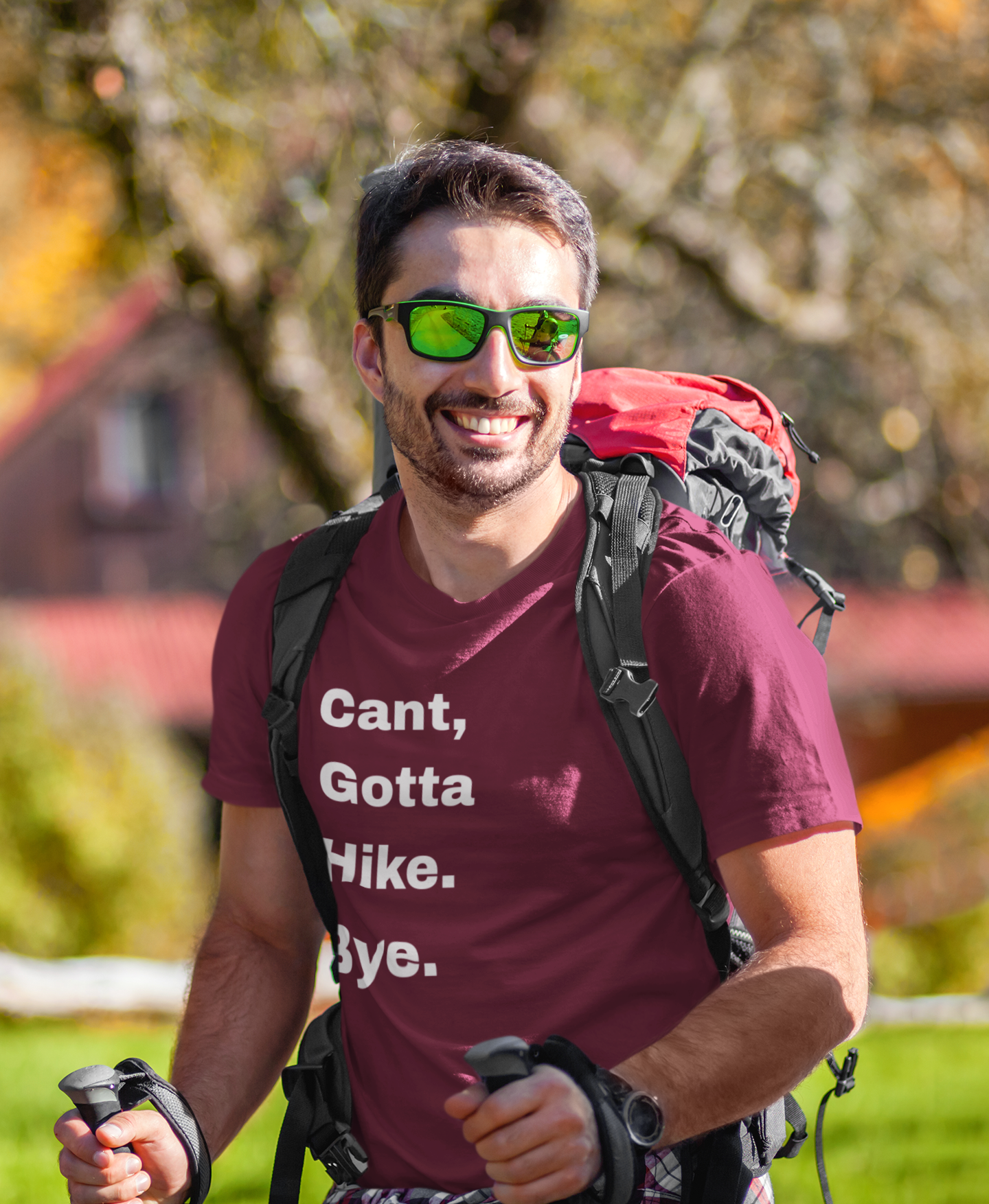 “Bye, Gotta Hit the Trails” Unisex Tee