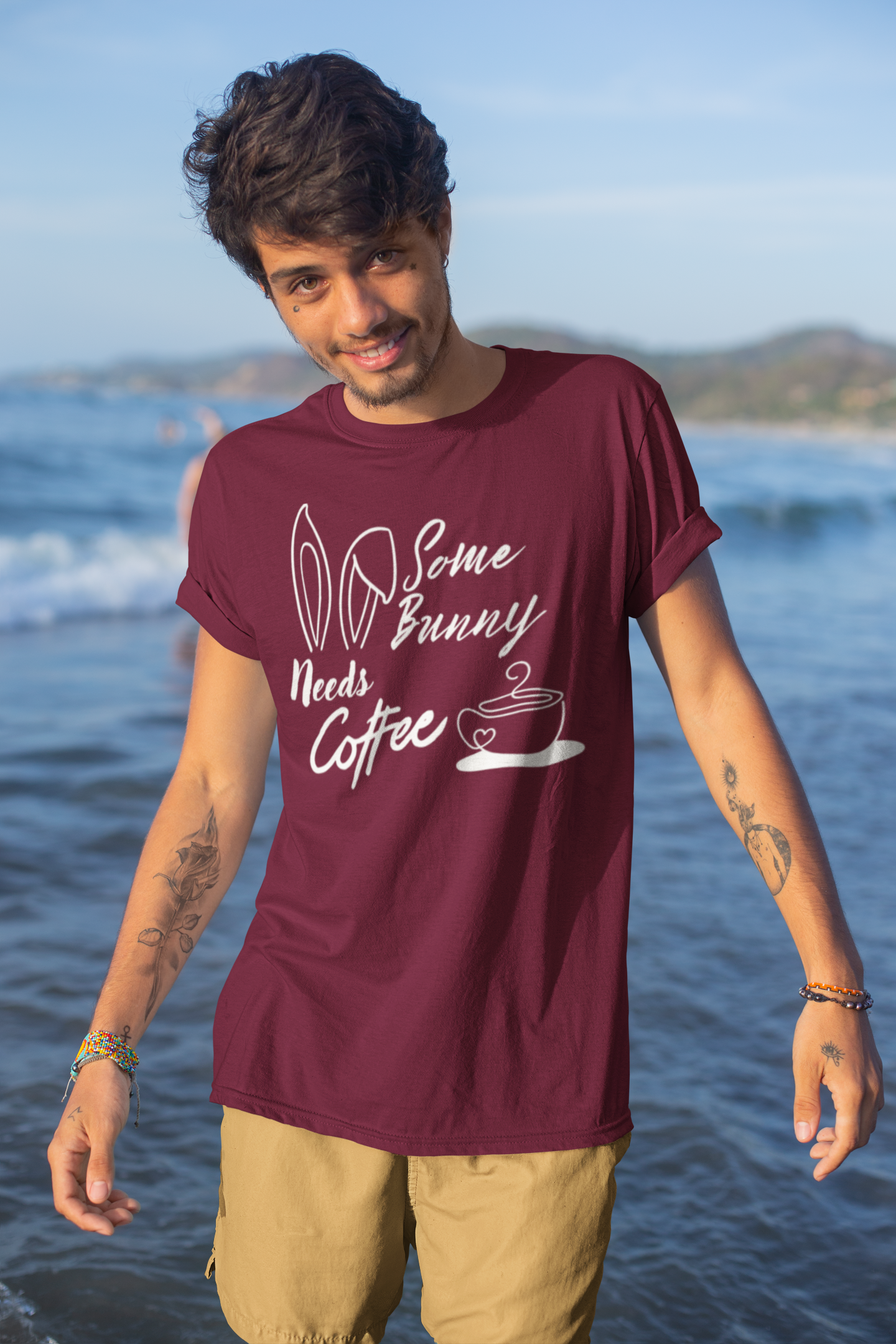 "Some Bunny Need's Coffee" Tee