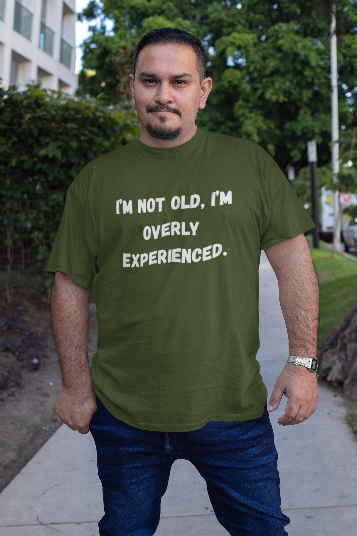 "Old? Nah, Just Overly Experienced" Unisex Tee