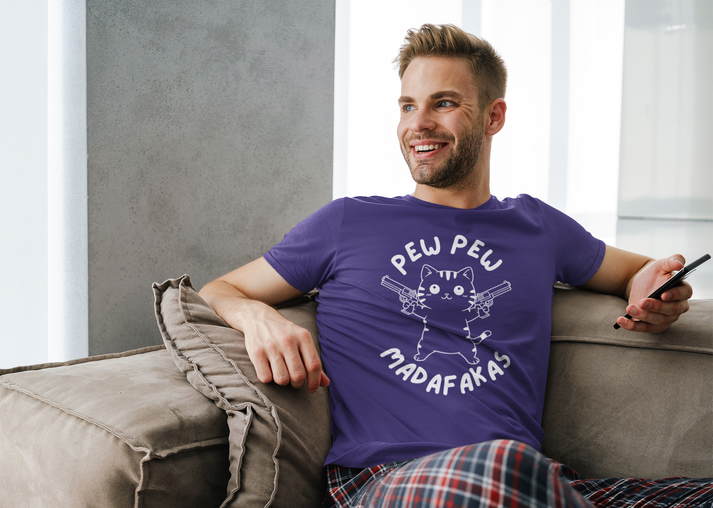 “Pew Pew, Cuteness Overload” Unisex Tee
