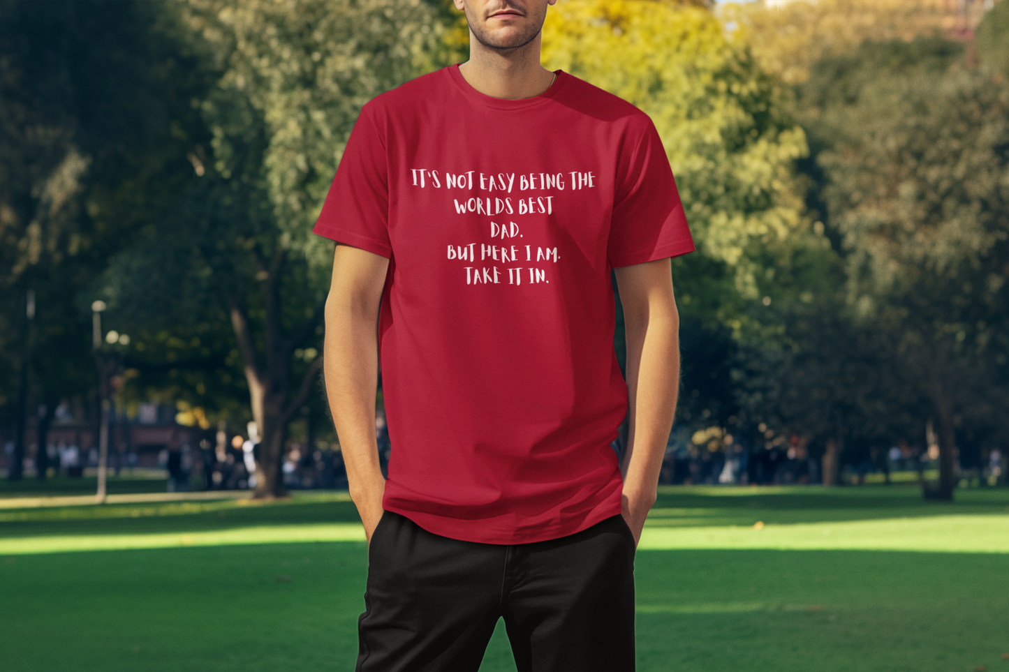 "The Best Dad, No Contest" Tee