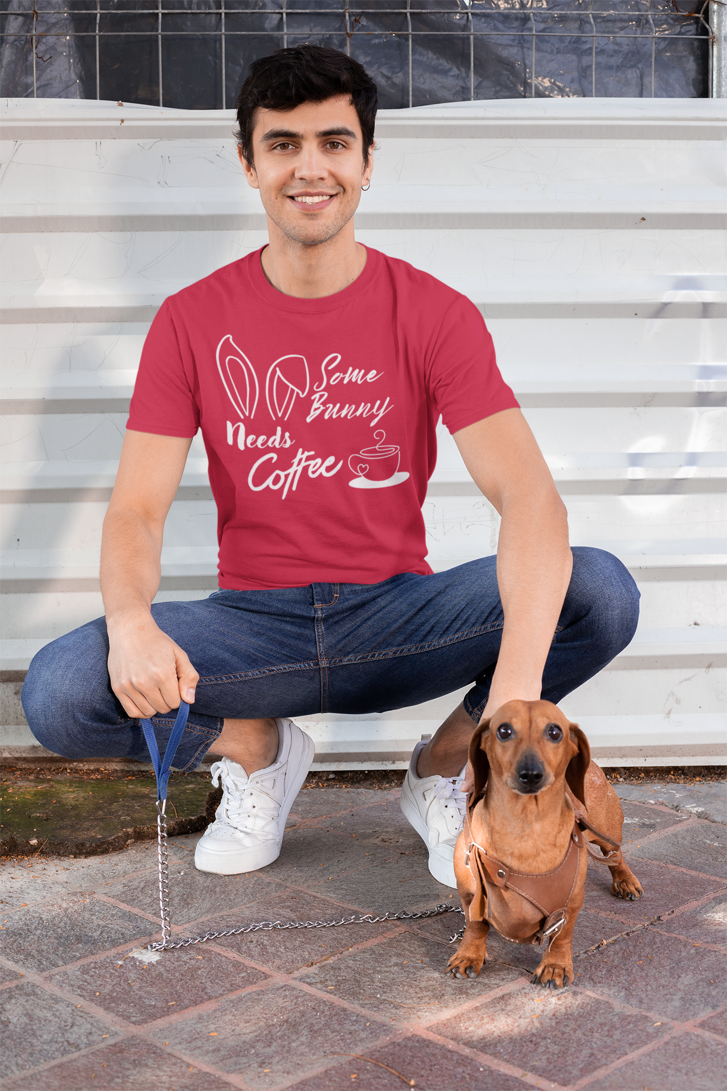 "Some Bunny Need's Coffee" Tee