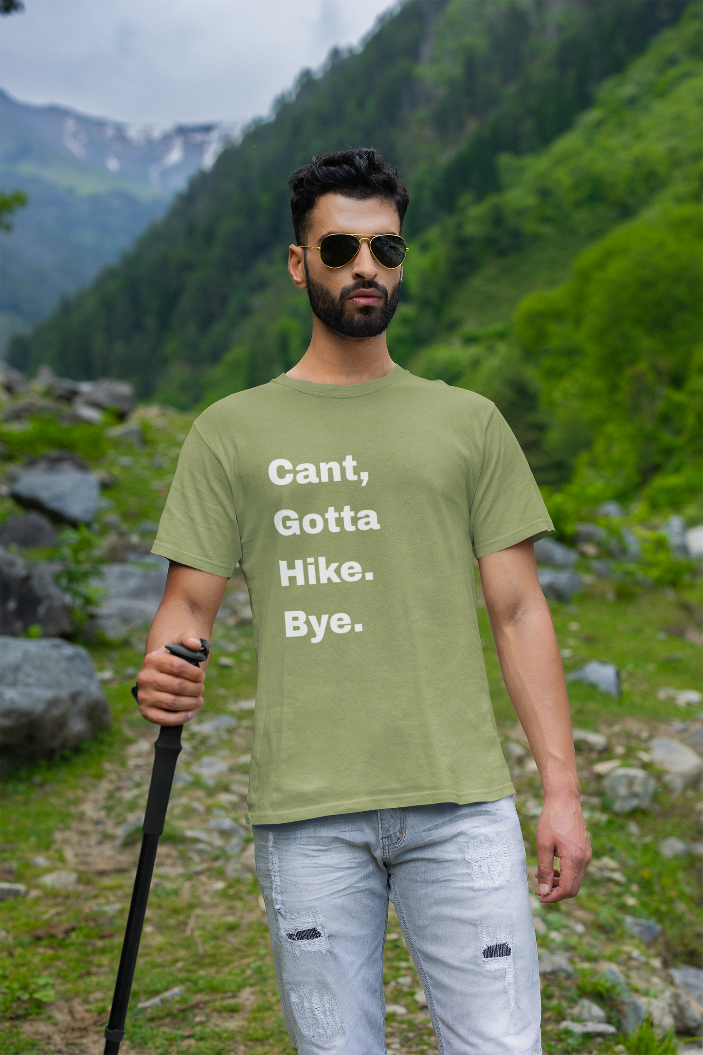 “Bye, Gotta Hit the Trails” Unisex Tee
