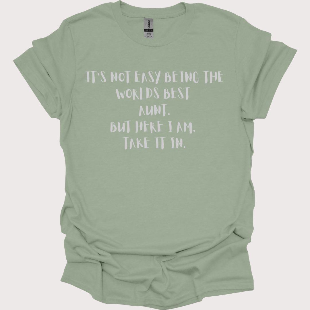 "Best Aunt Award Winner" Tee