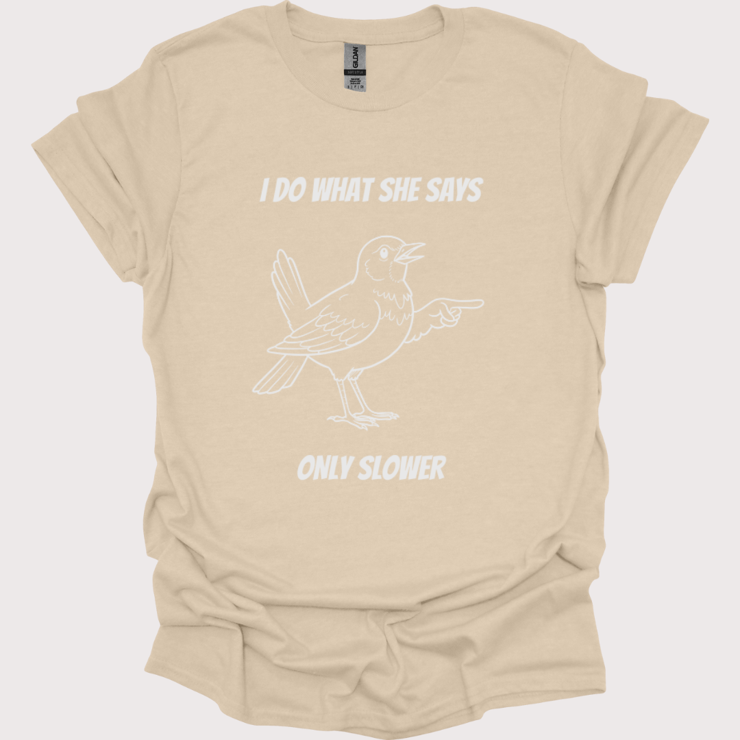 “Slow Compliance” – Bird Edition Tee