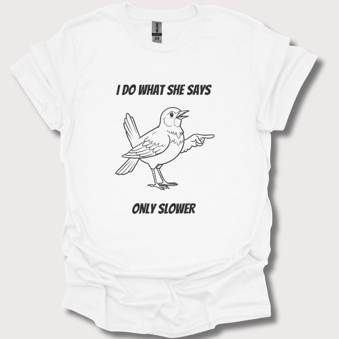 “Slow Compliance” – Bird Edition Tee