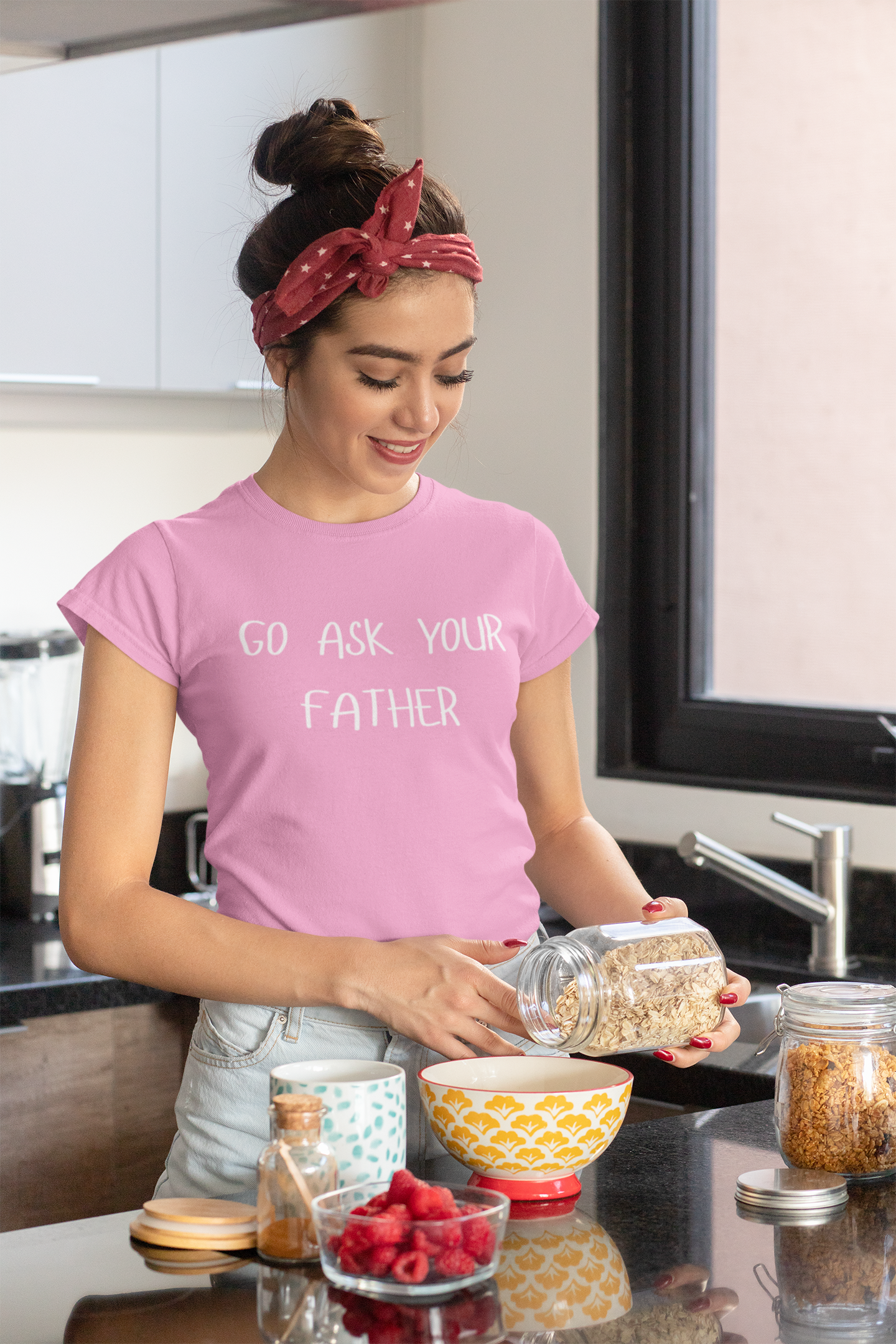 "Go Ask Your Father - It's His Job" Unisex Tee