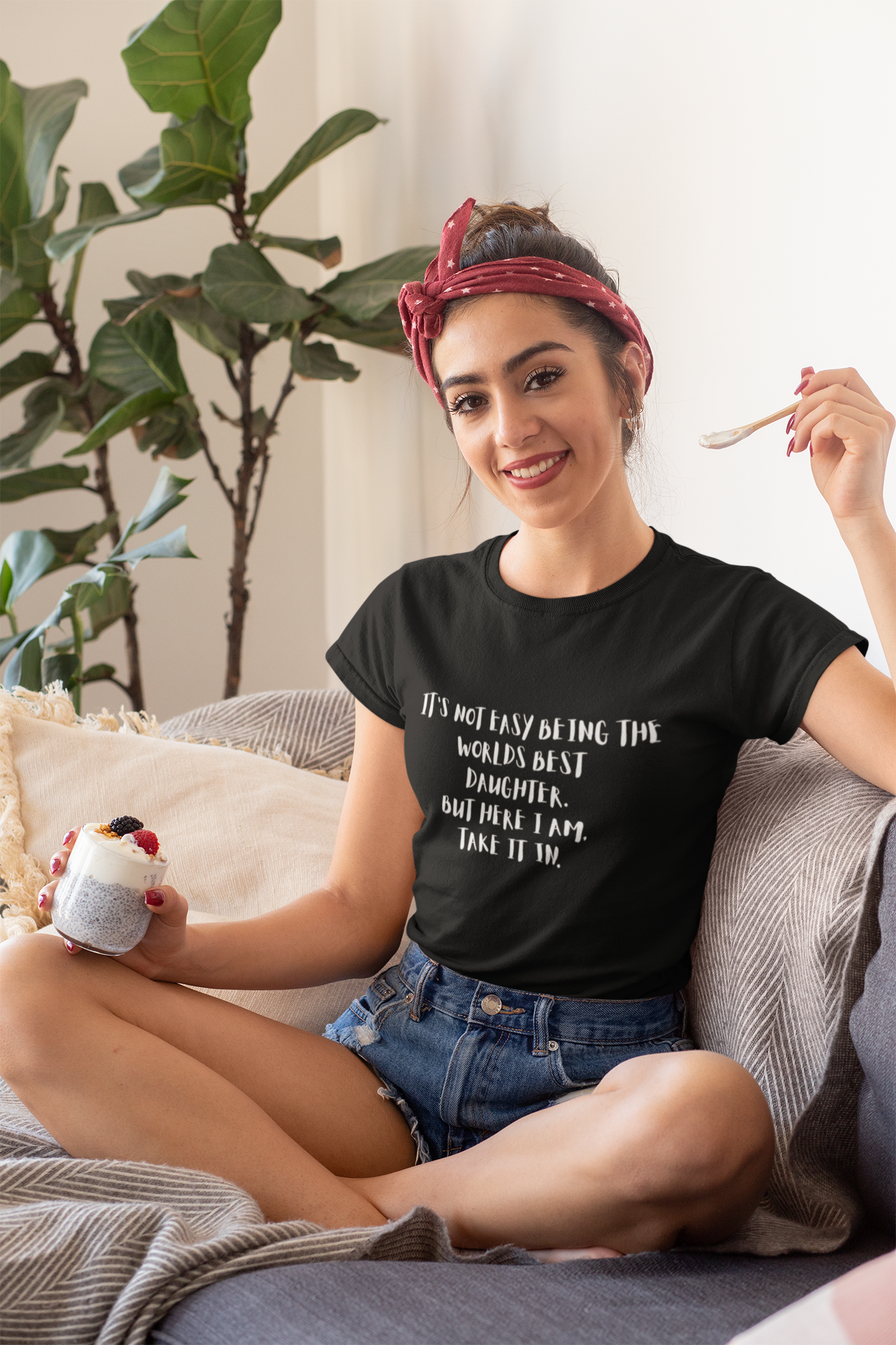 "World's Best Daughter β No Big Deal" Tee