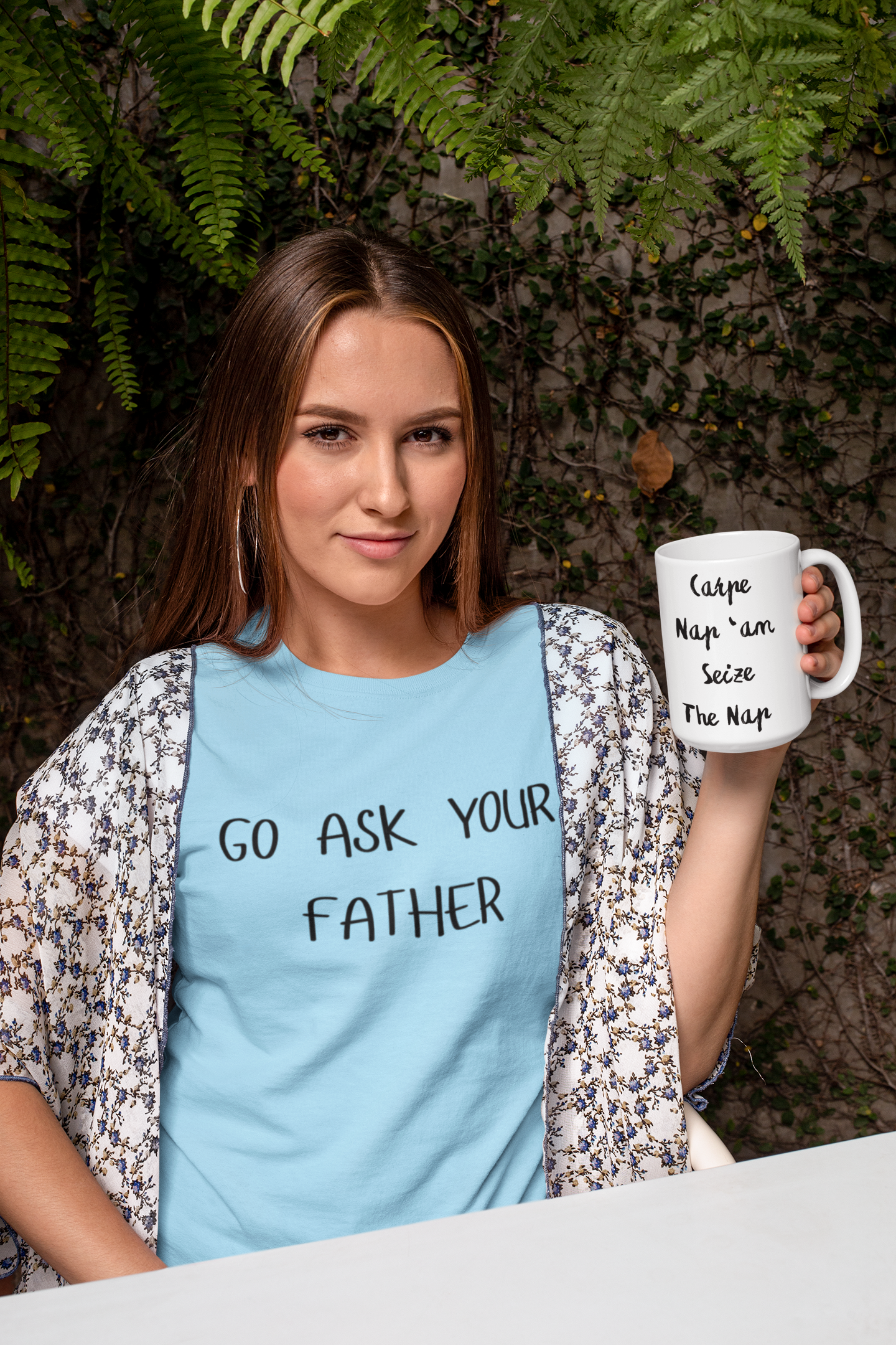 "Go Ask Your Father - It's His Job" Unisex Tee