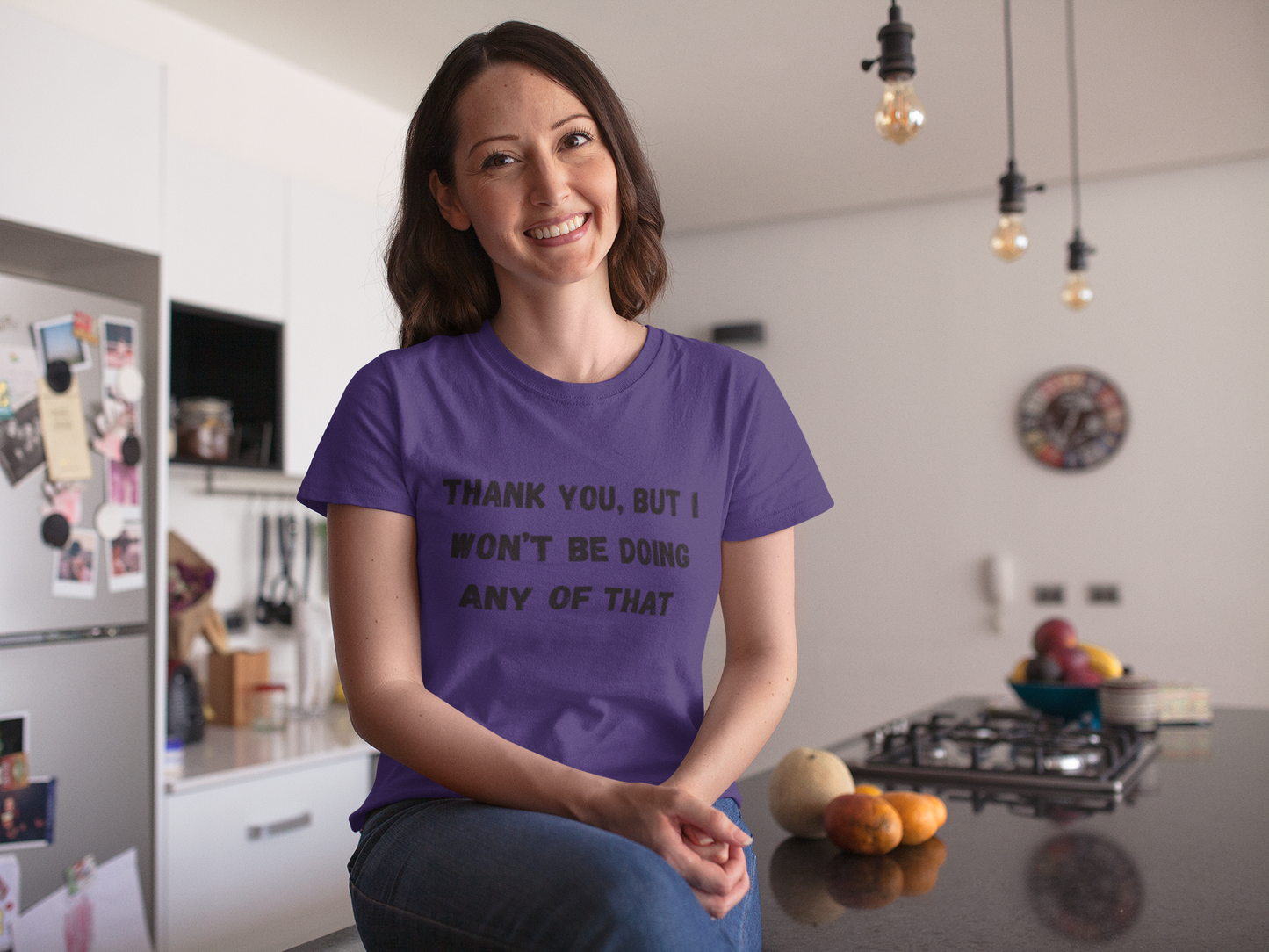 “Thank You, No” Unisex Tee