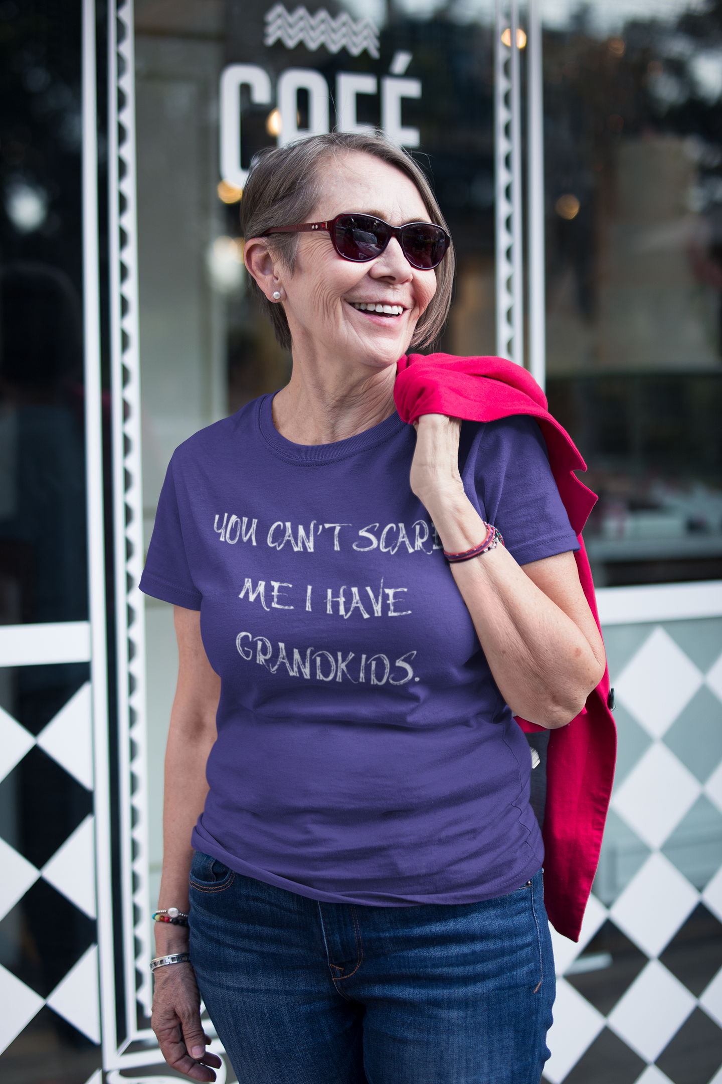 "Fear Level: Grandparent" Unisex Tee