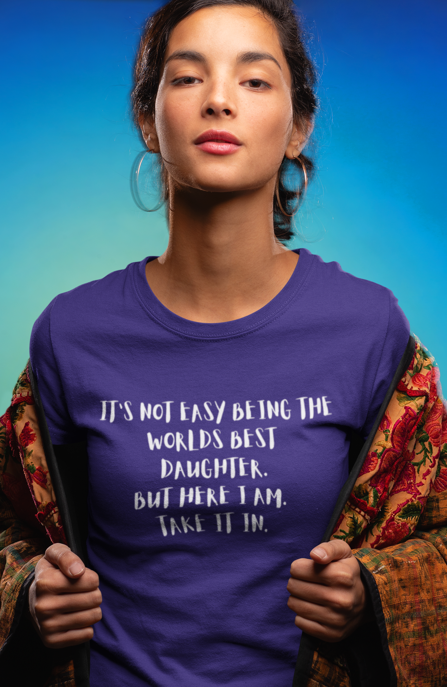 "World's Best Daughter β No Big Deal" Tee