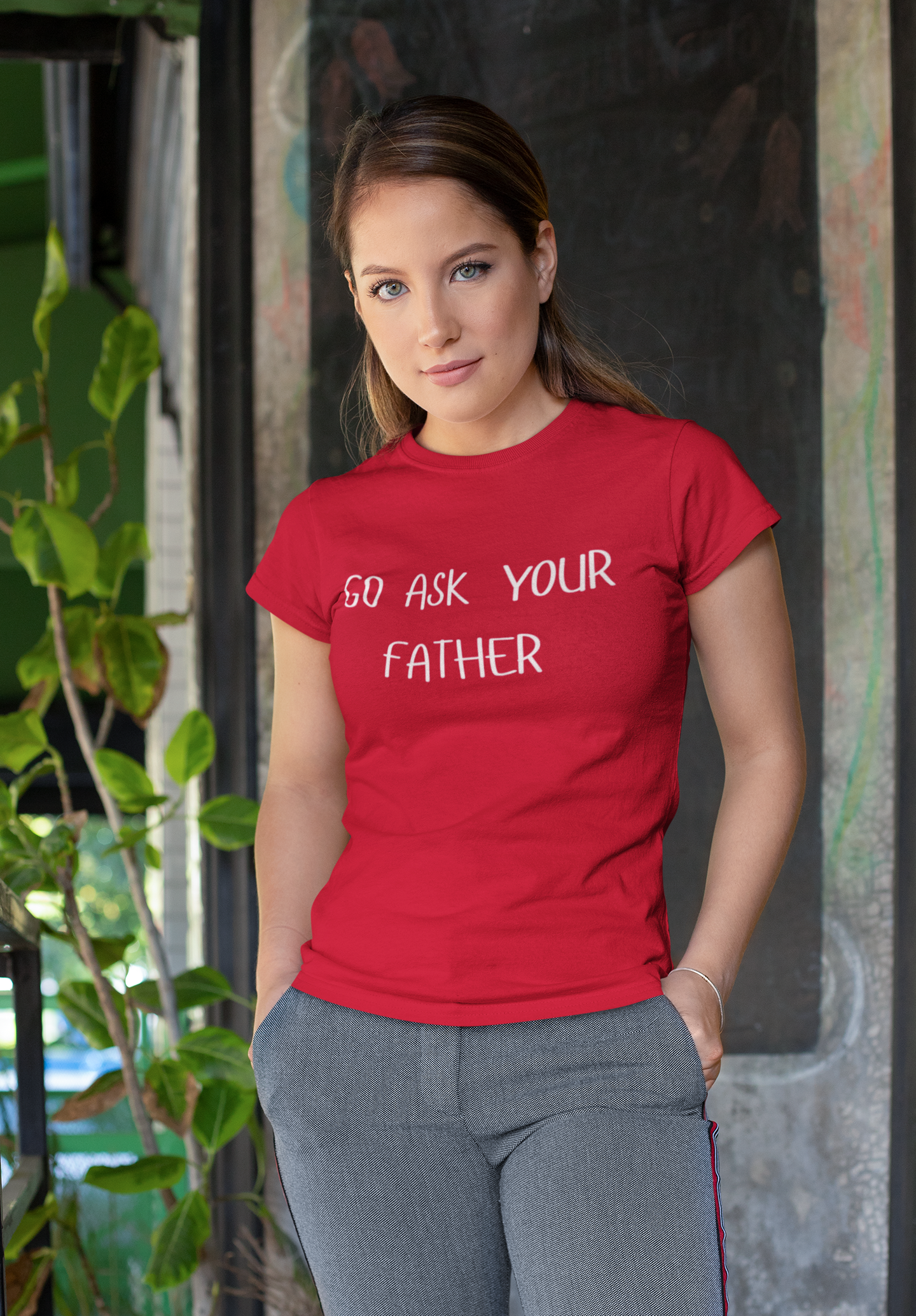 "Go Ask Your Father - It's His Job" Unisex Tee