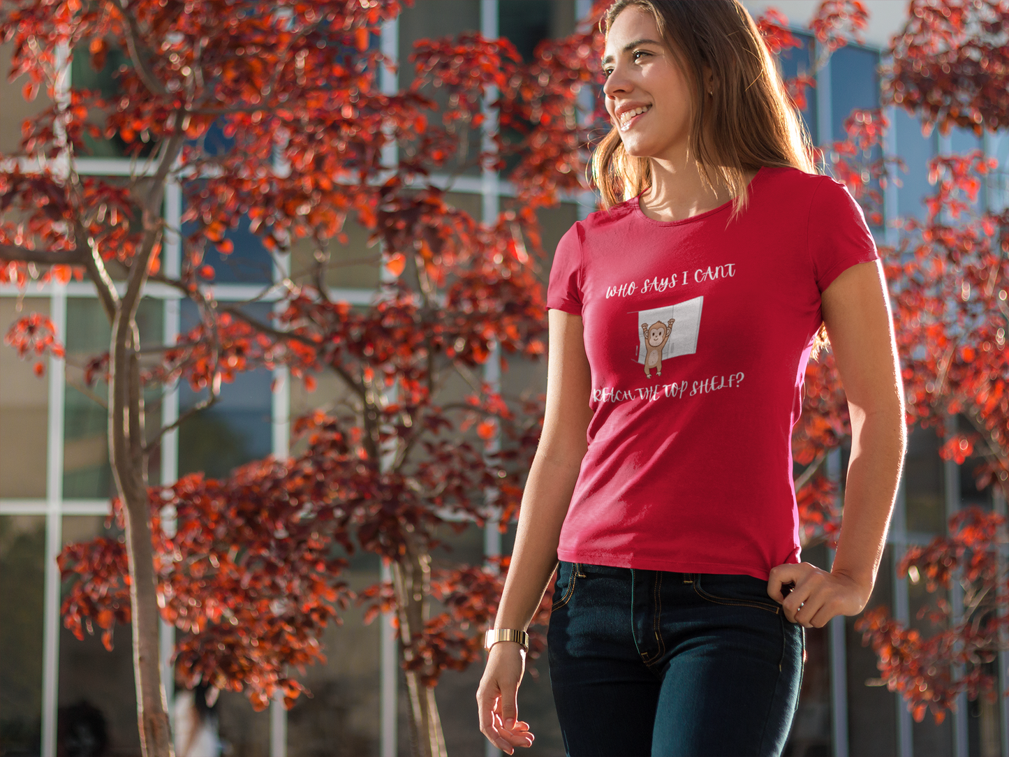 “Vertically Ambitious” Unisex Tee
