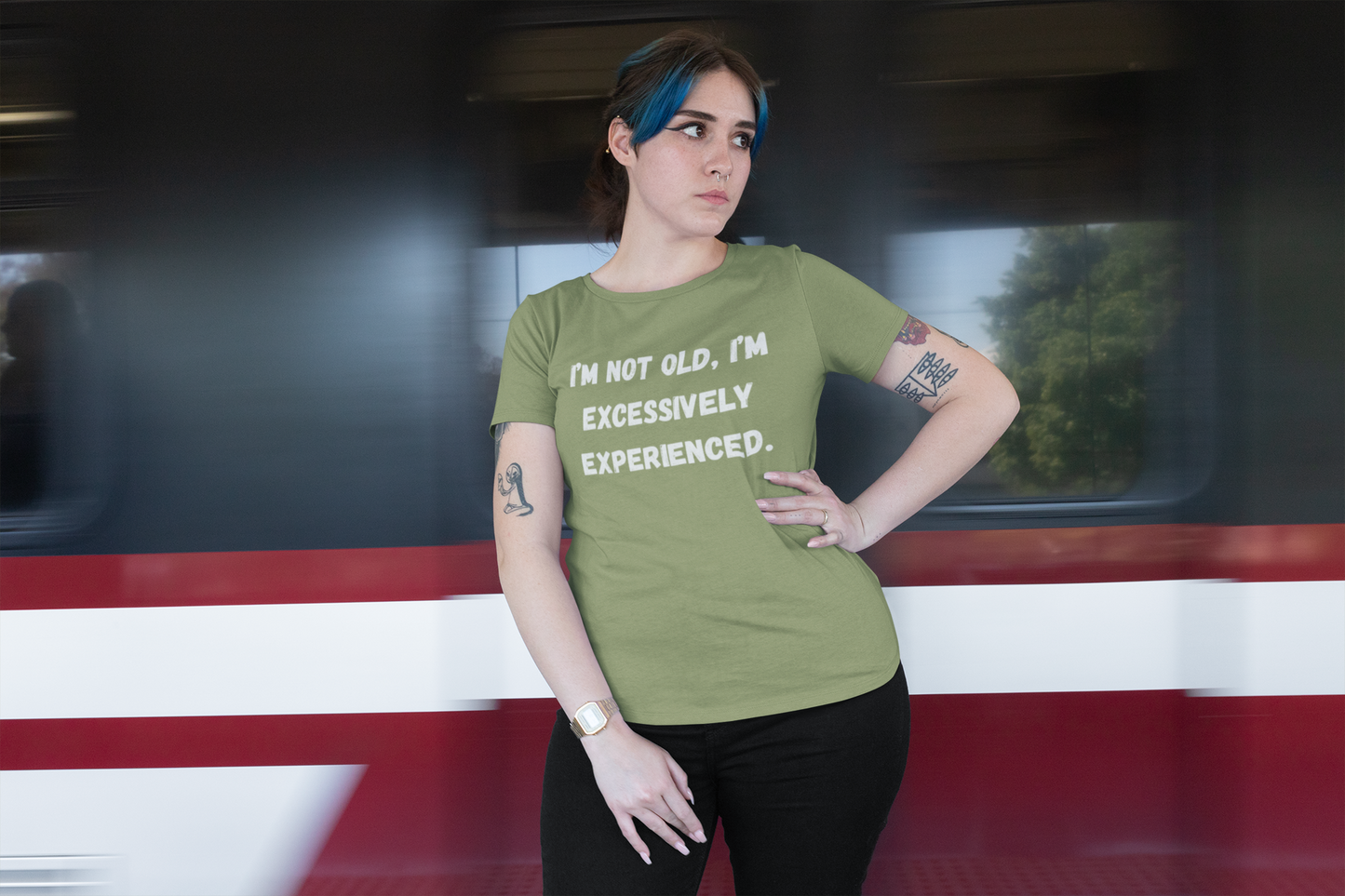 "Just Extra Experienced" Unisex Tee