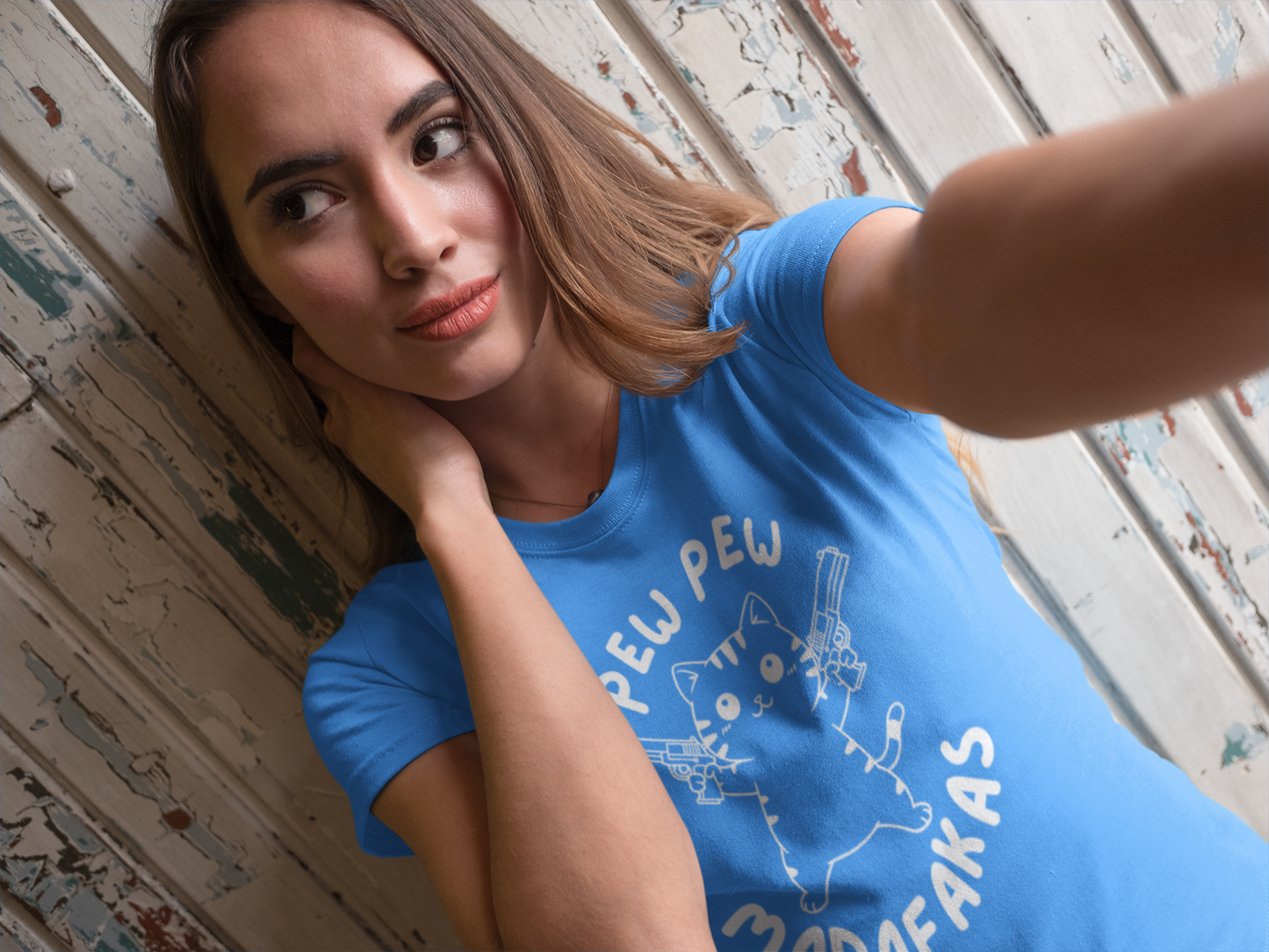 “Pew Pew, Cuteness Overload” Unisex Tee