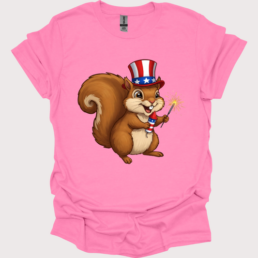 “Nutty for Fireworks” Unisex Tee