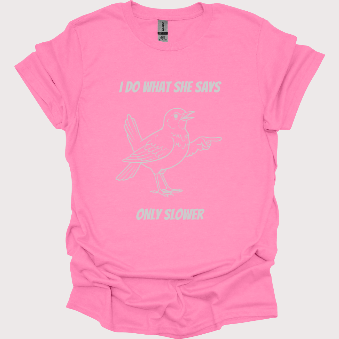 “Slow Compliance” – Bird Edition Tee