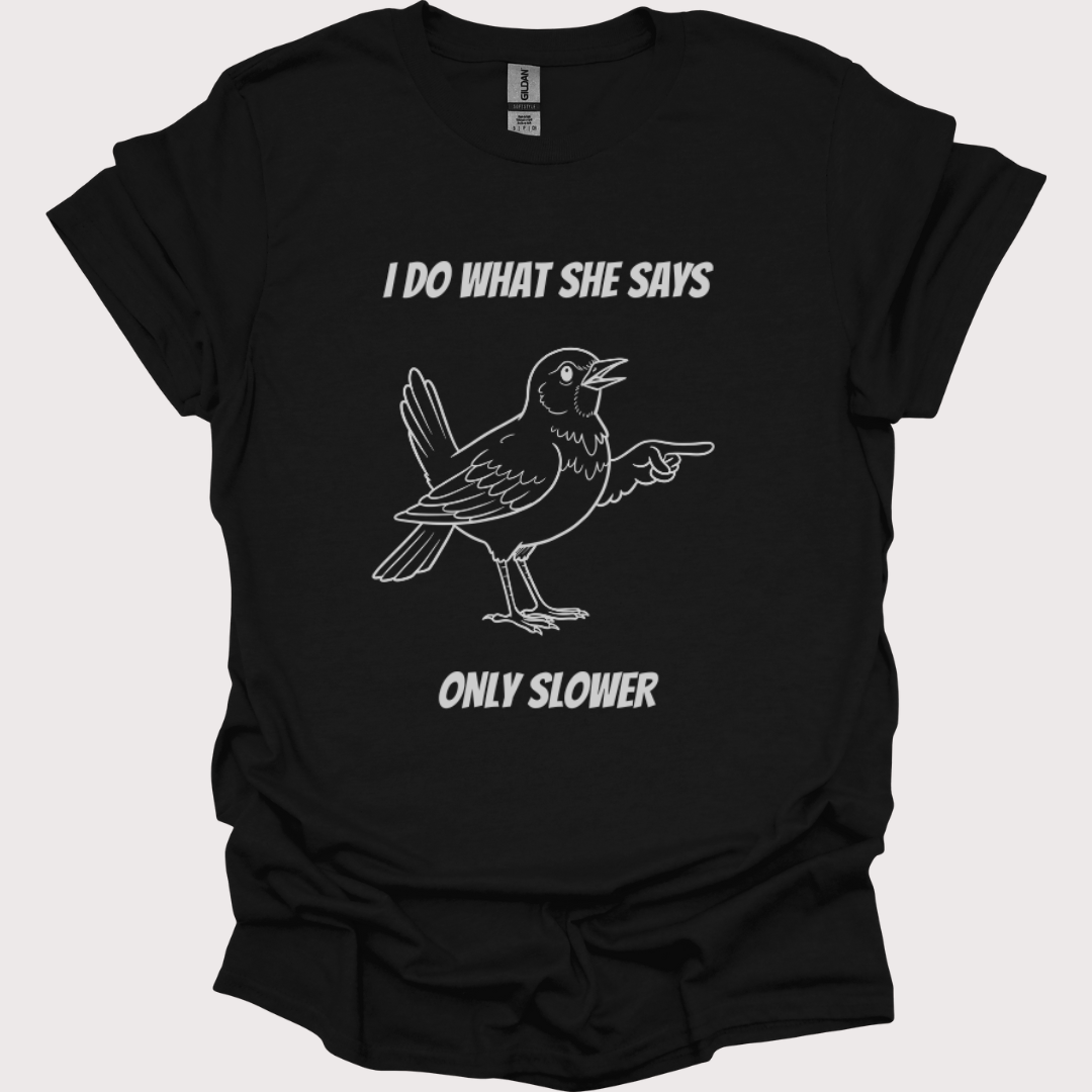 “Slow Compliance” – Bird Edition Tee