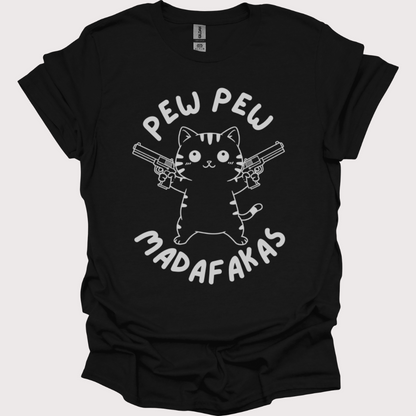 “Pew Pew, Cuteness Overload” Unisex Tee
