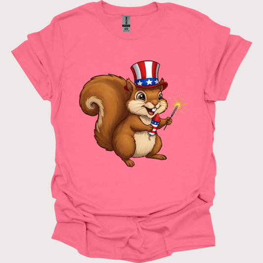 “Nutty for Fireworks” Unisex Tee