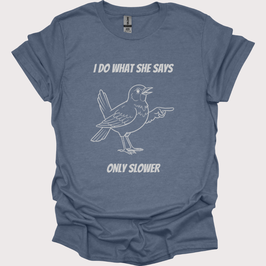 “Slow Compliance” – Bird Edition Tee