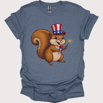 “Nutty for Fireworks” Unisex Tee