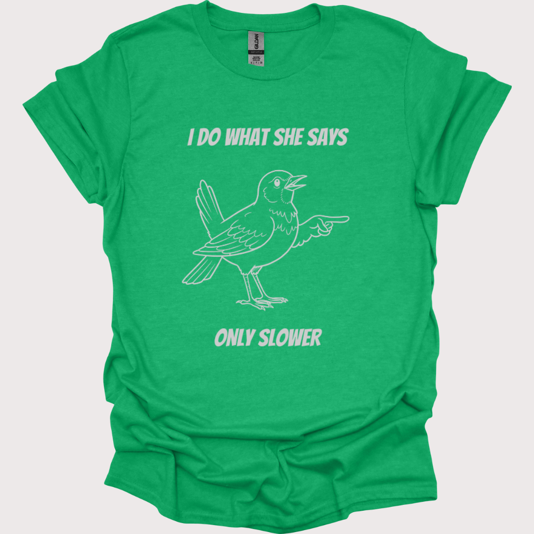 “Slow Compliance” – Bird Edition Tee
