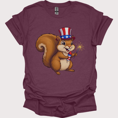 “Nutty for Fireworks” Unisex Tee