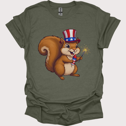 “Nutty for Fireworks” Unisex Tee