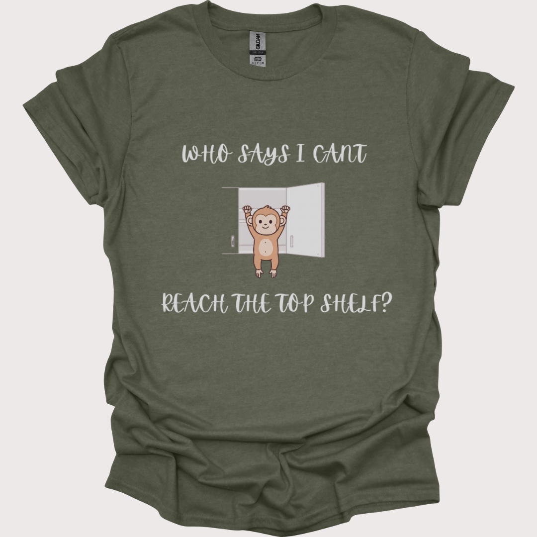 “Vertically Ambitious” Unisex Tee