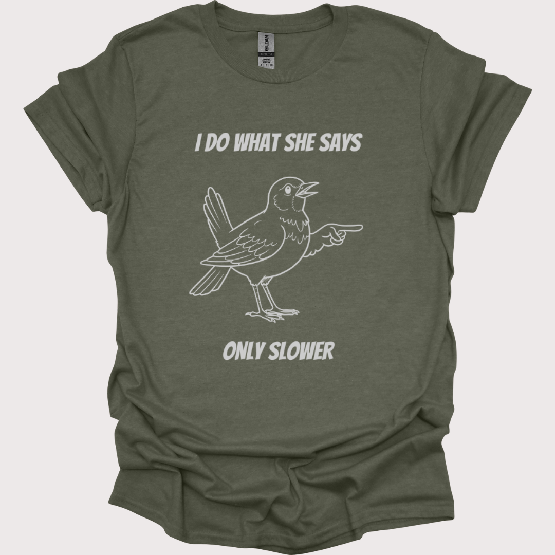 “Slow Compliance” – Bird Edition Tee