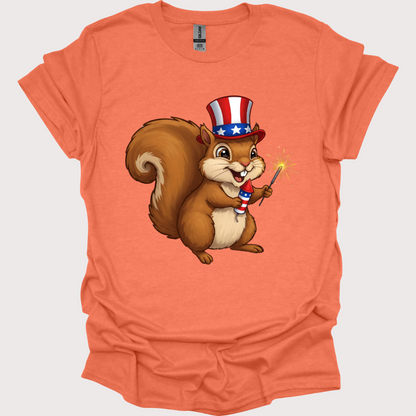 “Nutty for Fireworks” Unisex Tee