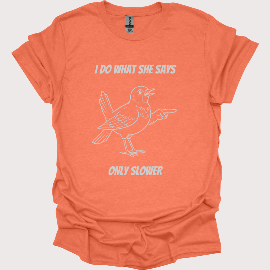 “Slow Compliance” – Bird Edition Tee