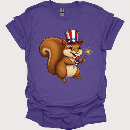 “Nutty for Fireworks” Unisex Tee