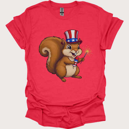 “Nutty for Fireworks” Unisex Tee
