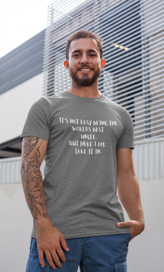 "World's Best Uncle, No Debate" Tee