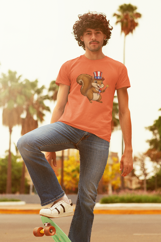 “Nutty for Fireworks” Unisex Tee
