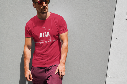 "Gangsta Vibes, Utah Style" Unisex Tee