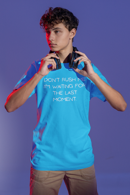 "Last-Minute Master" Unisex Tee