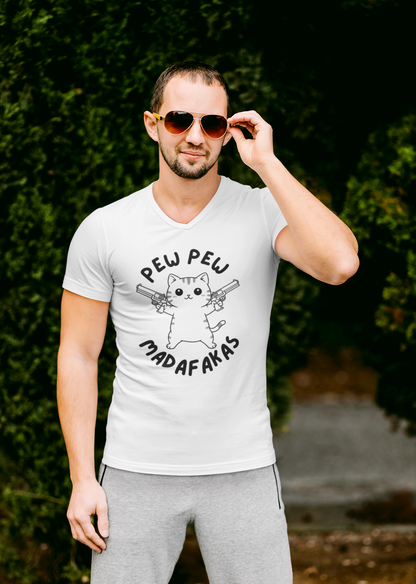 “Pew Pew, Cuteness Overload” Unisex Tee