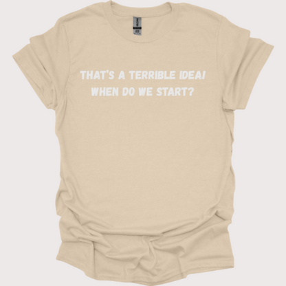 "Bad Decisions, Great Stories" Unisex Tee
