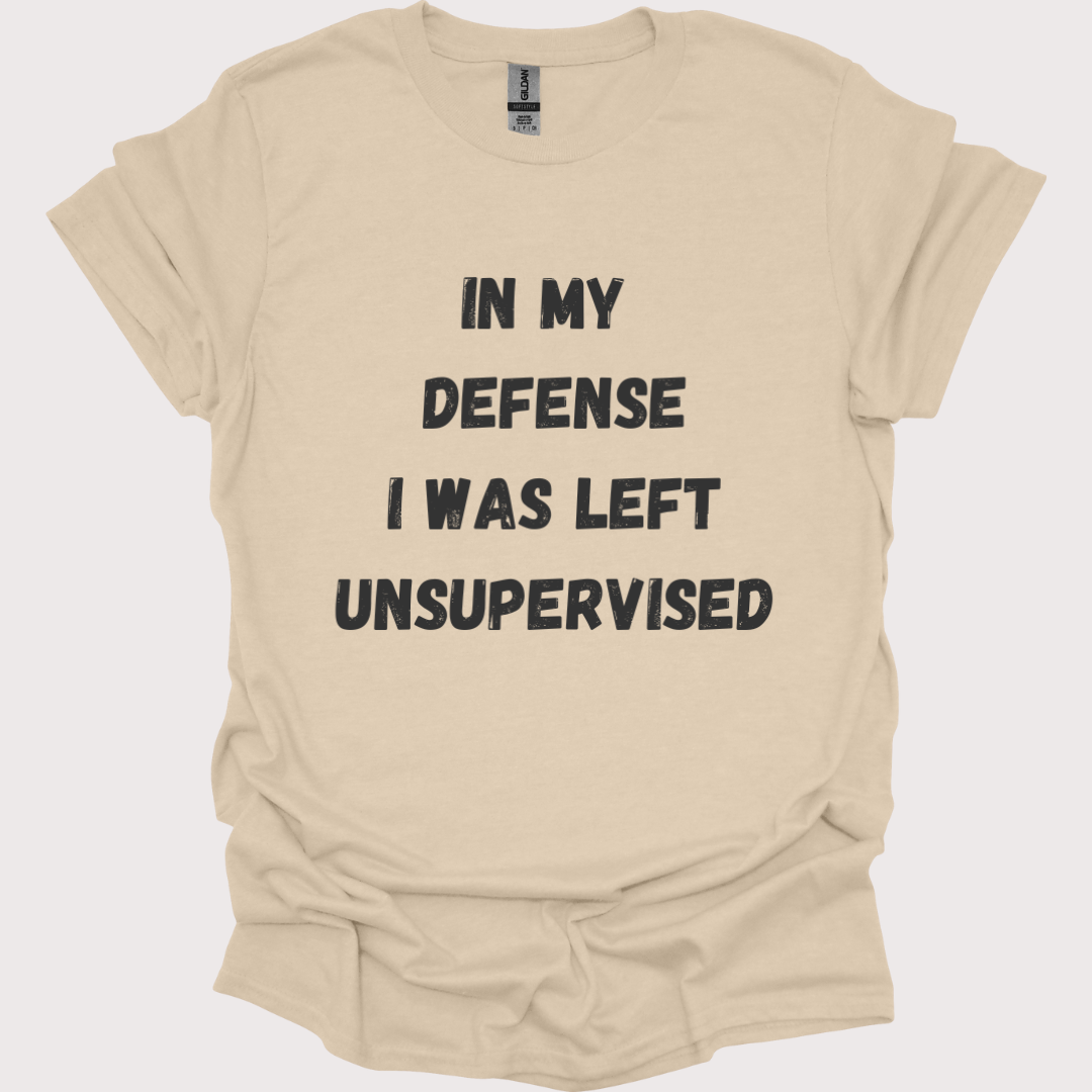 “Unsupervised and Loving It” Unisex Tee